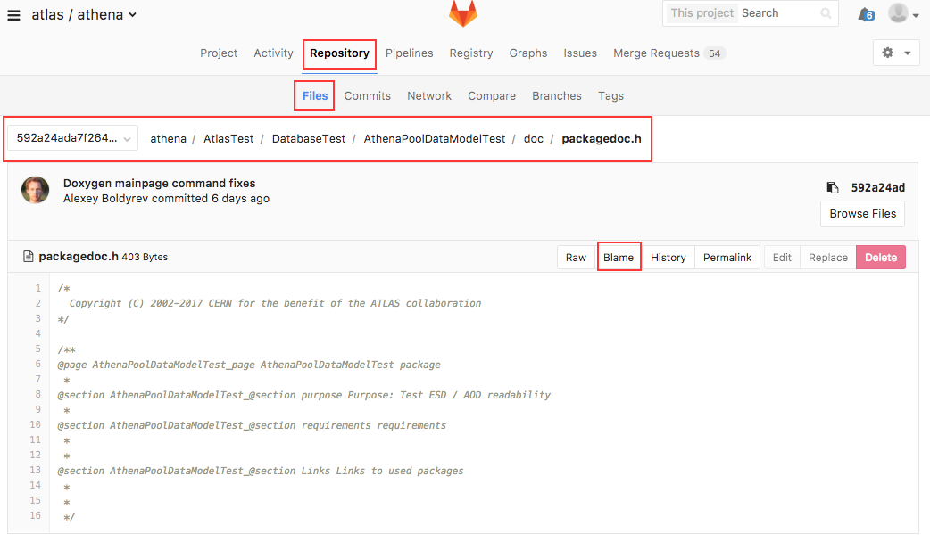 Repository file